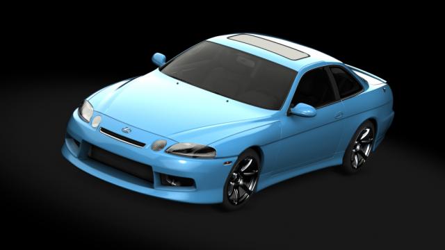 Lexus SC400 2JZ Swap для Assetto Corsa
