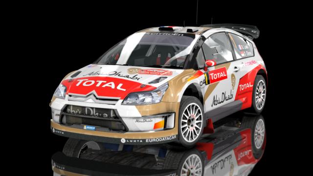 WRC Citroën C4 для Assetto Corsa