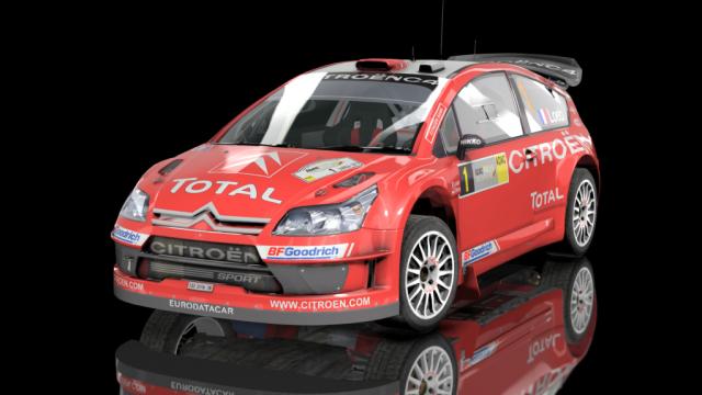 WRC Citroën C4 для Assetto Corsa