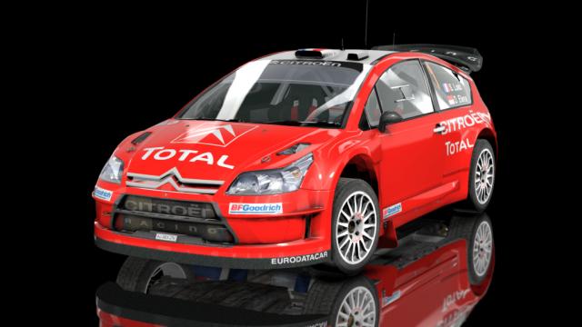 WRC Citroën C4 для Assetto Corsa