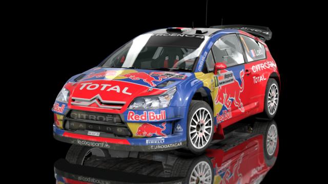 WRC Citroën C4 для Assetto Corsa