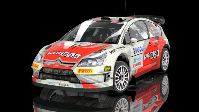 WRC Citroën C4 для Assetto Corsa