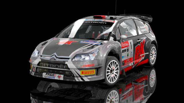 WRC Citroën C4 для Assetto Corsa