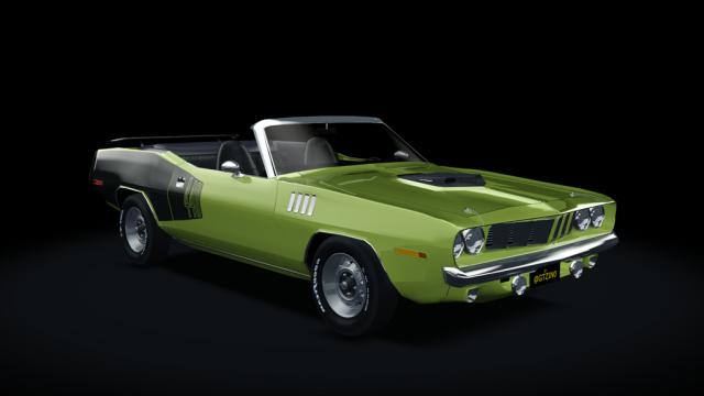 Plymouth Cuda HEMI (Convertible) 1971 для Assetto Corsa