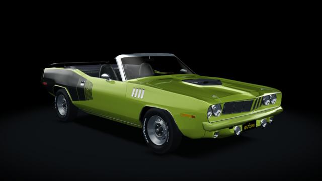 Plymouth Cuda HEMI (Convertible) 1971 для Assetto Corsa