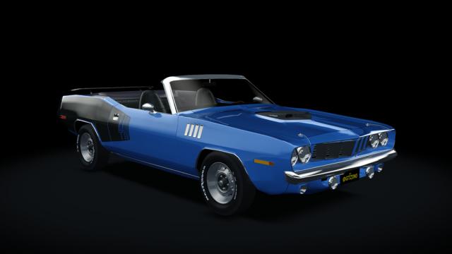 Plymouth Cuda HEMI (Convertible) 1971 для Assetto Corsa