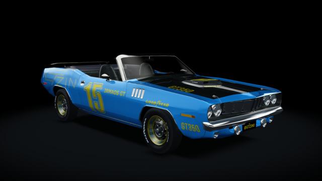 Plymouth Cuda HEMI (Convertible) 1971 для Assetto Corsa