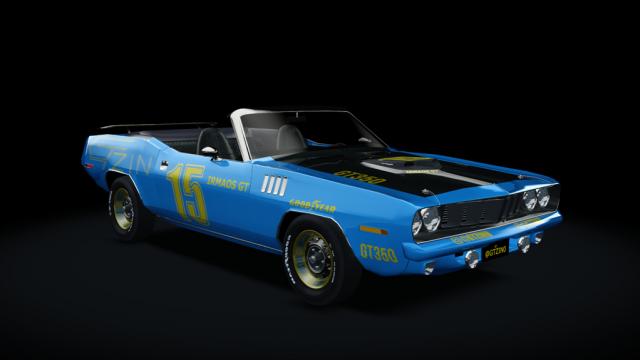 Plymouth Cuda HEMI (Convertible) 1971 для Assetto Corsa