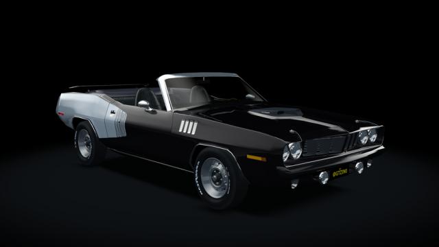 Plymouth Cuda HEMI (Convertible) 1971 для Assetto Corsa