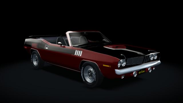 Plymouth Cuda HEMI (Convertible) 1971 для Assetto Corsa