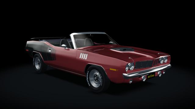 Plymouth Cuda HEMI (Convertible) 1971 для Assetto Corsa