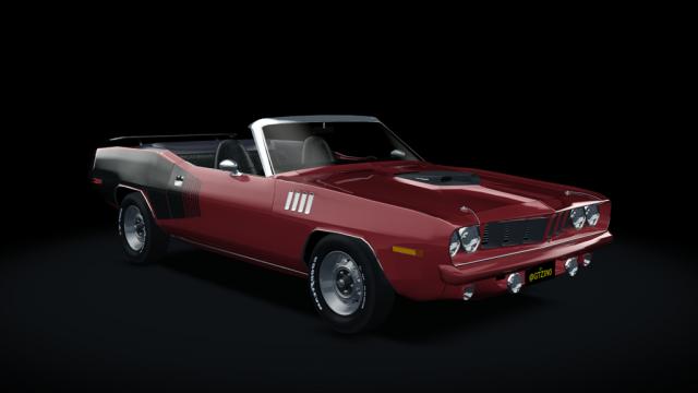Plymouth Cuda HEMI (Convertible) 1971 для Assetto Corsa