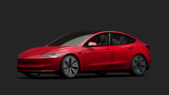 Tesla Model 3 для Assetto Corsa
