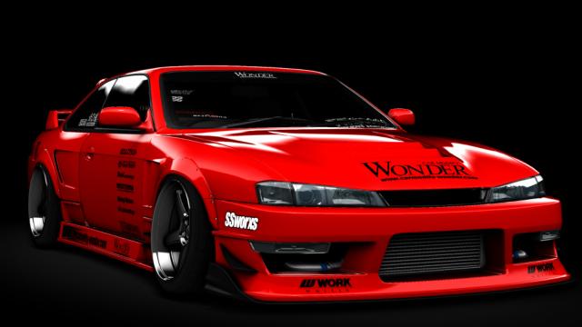 Nissan Silvia (S14) Kouki Wonder Glare for Assetto Corsa