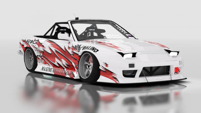 Nissan PS13 Convertible Rockymp4 Public для Assetto Corsa