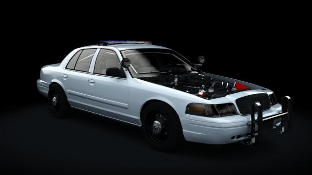 Ford Crown Victoria Police Interceptor 2010 для Assetto Corsa