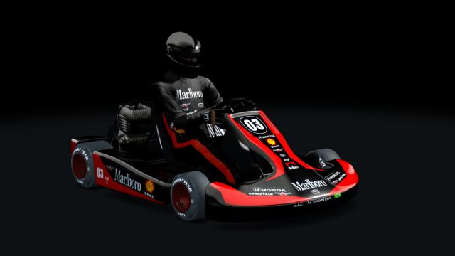 Shifter Kart 125 для Assetto Corsa