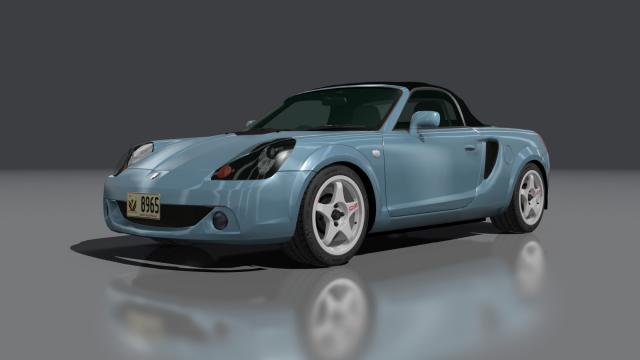 Toyota MR-S Spyder (stock) for Assetto Corsa