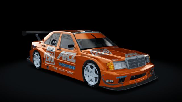 Mercedes-Benz E190 Hillclimb for Assetto Corsa