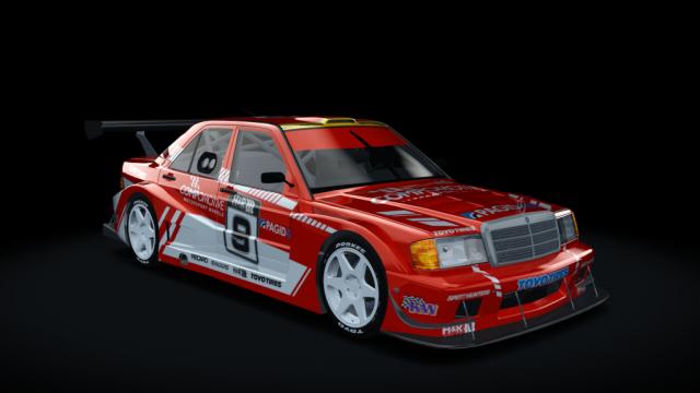 Mercedes-Benz E190 Hillclimb for Assetto Corsa