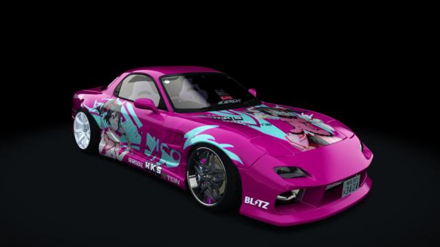 KNM N Line Mazda RX-7 для Assetto Corsa