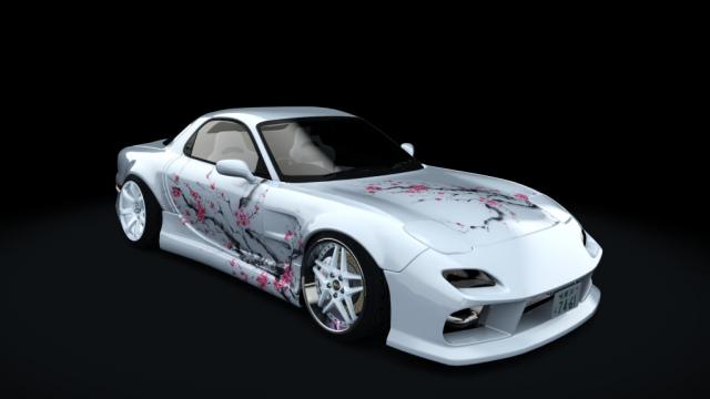 KNM N Line Mazda RX-7 для Assetto Corsa