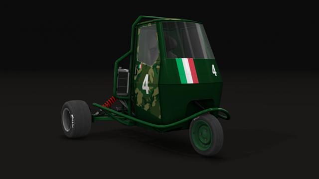 Pessio Garage Ape Proto «Terrorcarro» для Assetto Corsa