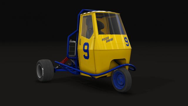 Pessio Garage Ape Proto «Terrorcarro» для Assetto Corsa
