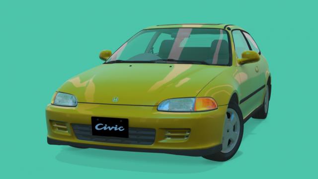 Honda Civic (EG6) Si-R for Assetto Corsa