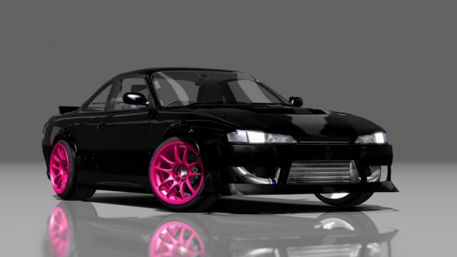 Nissan Silvia s14 street MadZ для Assetto Corsa