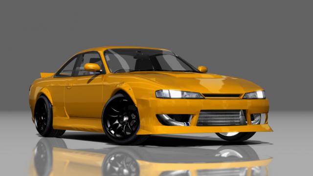 Nissan Silvia s14 street MadZ для Assetto Corsa
