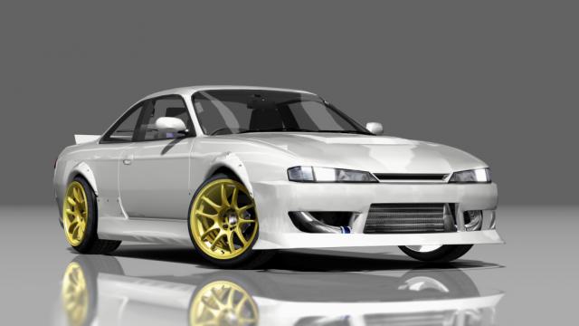 Nissan Silvia s14 street MadZ для Assetto Corsa