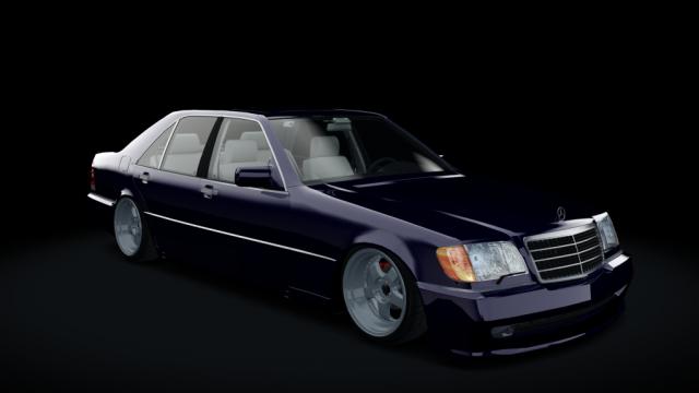 Mercedes-Benz W140 S70 для Assetto Corsa