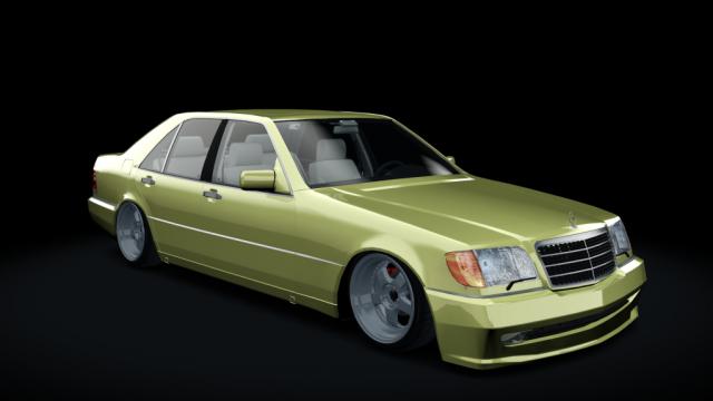 Mercedes-Benz W140 S70 для Assetto Corsa
