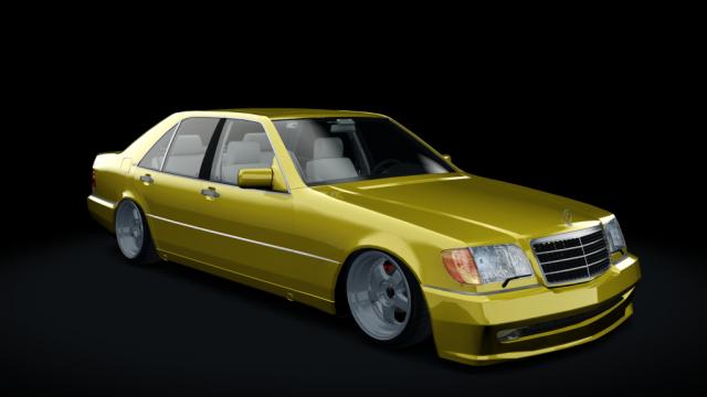 Mercedes-Benz W140 S70 для Assetto Corsa