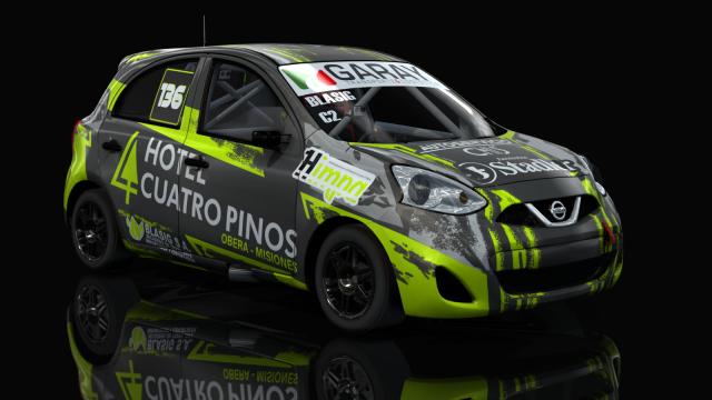 Nissan March TN C2 for Assetto Corsa