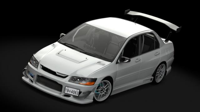 RBMS Mitsubishi Lancer Evolution VII (CT9A) для Assetto Corsa