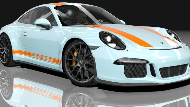 Porsche 911 R PFAFF для Assetto Corsa