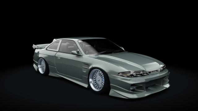 Nissan Silva S14 Zenki Street V3 для Assetto Corsa
