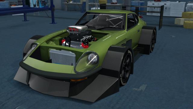 Nissan 240ZG Ultra Suuper Wide Fender для Assetto Corsa