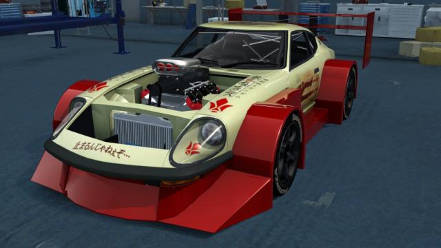 Nissan 240ZG Ultra Suuper Wide Fender для Assetto Corsa