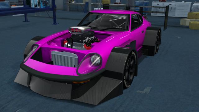 Nissan 240ZG Ultra Suuper Wide Fender для Assetto Corsa