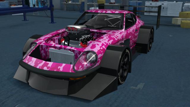 Nissan 240ZG Ultra Suuper Wide Fender для Assetto Corsa