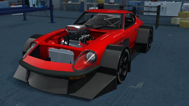 Nissan 240ZG Ultra Suuper Wide Fender для Assetto Corsa