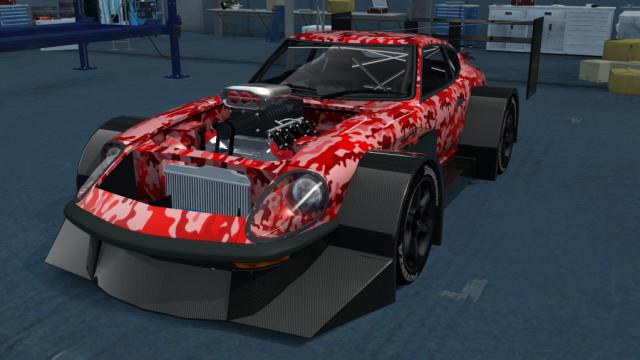 Nissan 240ZG Ultra Suuper Wide Fender для Assetto Corsa