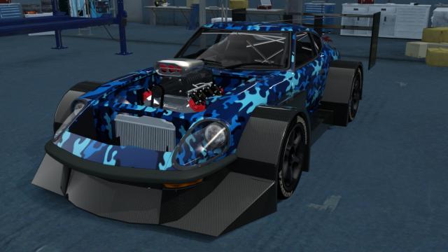 Nissan 240ZG Ultra Suuper Wide Fender для Assetto Corsa