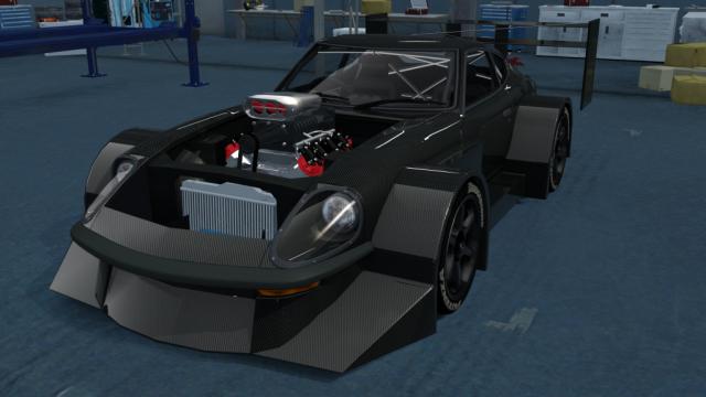 Nissan 240ZG Ultra Suuper Wide Fender для Assetto Corsa
