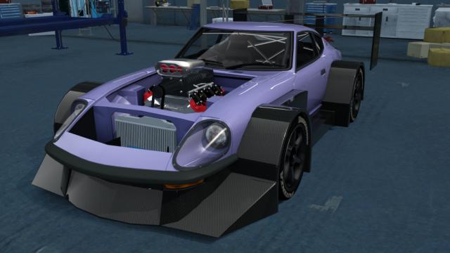 Nissan 240ZG Ultra Suuper Wide Fender для Assetto Corsa