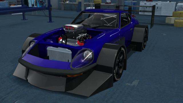 Nissan 240ZG Ultra Suuper Wide Fender для Assetto Corsa