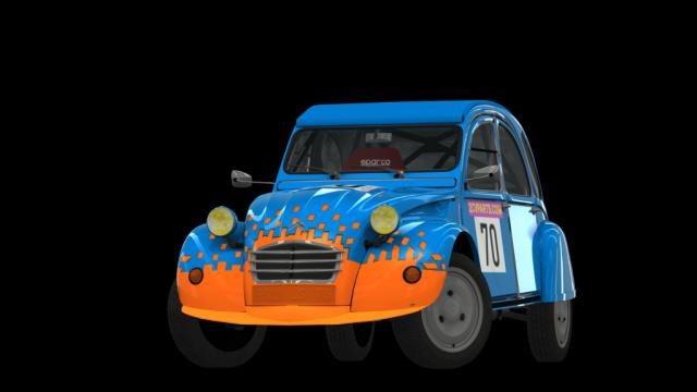Citroen 2CV UK Club class for Assetto Corsa